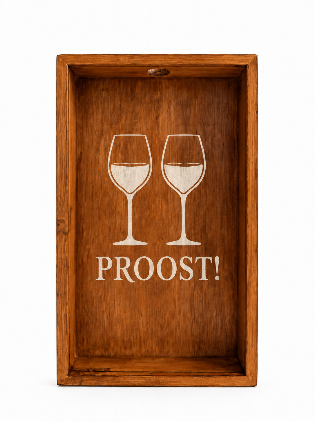Proostkast - Groot Proost + wijnglazen